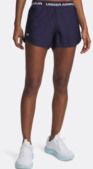Under Armour Tech Play Up Short Voor Tennisballen Dames-Blauw - XL