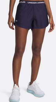 Under Armour Tech Play Up Short Voor Tennisballen Dames-Blauw - XL