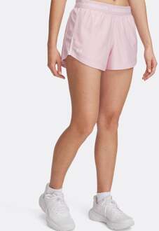 Under Armour Tech Play Up Short Voor Tennisballen Dames-Pink - XL