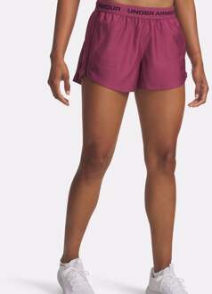 Under Armour Tech Play Up Shorts Dames berry - L