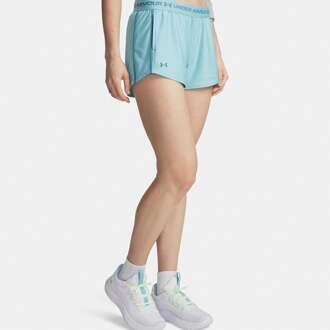 Under Armour Tech Play Up Shorts Dames-blauw, blauw - L