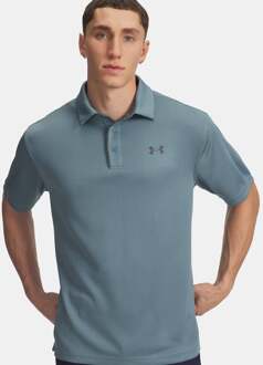 Under Armour Tech Polo Heren-blaugrau blauwgrijs - S,M,L,XL