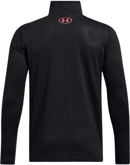 Under Armour Tech Quarter Zip Top voor kinderen (Zwart/roze) - maat