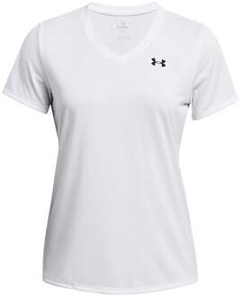 Under Armour Tech Solid T-shirt Dames-wit