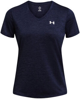 Under Armour Tech SSV Twist T-shirt Dames-Blauw - XS
