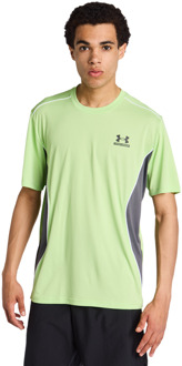 Under Armour Tech T-shirts Heren - Groen - Maat XL - Poly Jersey Green