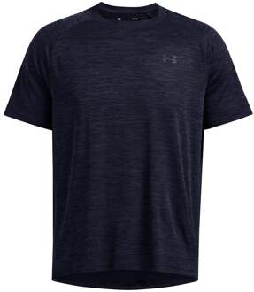 Under Armour Tech Textured T-shirt Heren-Donkerblauw - S