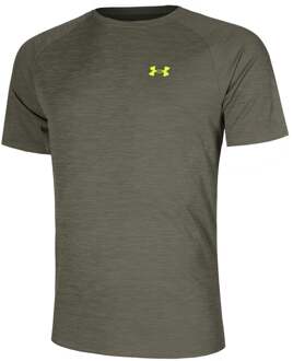 Under Armour Tech Textured T-shirt Heren donkergroen - M
