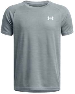 Under Armour Tech Textured T-shirt Jongens blaugrau - S