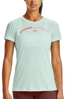 Under Armour Tech Twist Print T-shirt Groen - Small,Medium