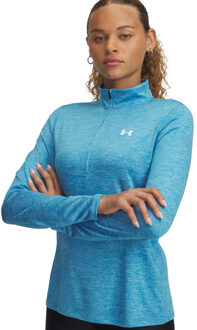 Under Armour Tech Twist Sportshirt Dames L/40 Blauw