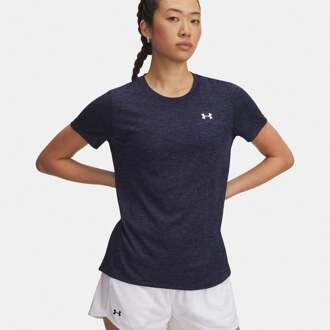 Under Armour Tech Twist T-shirt Dames-blauw, wit - XS,S,M,L,XL