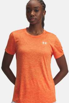 Under Armour Tech Twist T-shirt Dames oranje - L