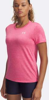 Under Armour Tech Twist T-shirt Dames-Pink,Wit roze - XS,S,M,L,XL