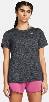 Under Armour Tech Twist T-shirt Dames-Zwart - L