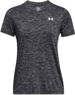 Under Armour Tech Twist T-shirt Dames-Zwart - XL