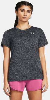 Under Armour Tech Twist T-shirt Dames-Zwart - XS