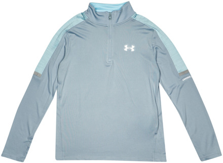 Under Armour Tech Utility 1/4 Zip Trainingspakken Kinder - Blauw - Maat 137 - 149 CM - Poly Jersey Blue