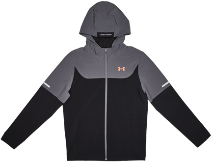 Under Armour Tech Utility Colorblock Trainingspakken Kinder - Zwart - Maat 149 - 160 CM - Poly Woven Black