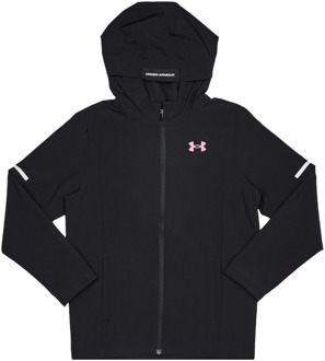 Under Armour Tech Utility Woven Trainingspakken Kinder - Zwart - Maat 122 - 127 CM - Poly Woven Black