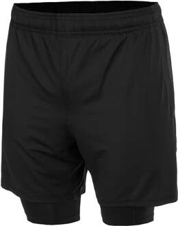 Under Armour Tech Vent 2in1 Shorts Heren-Zwart - S,M,L,XL,XXL