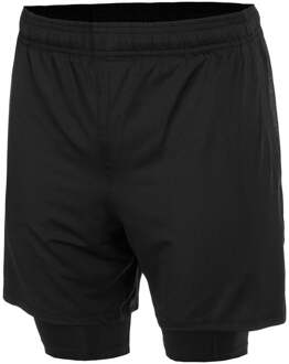 Under Armour Tech Vent 2in1 Shorts Heren-Zwart - XL