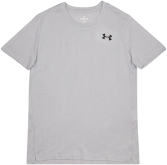 Under Armour Tech Vent Jcqrd T-shirts Kinder - Grijs - Maat 160 - 170 CM - Poly Jersey Grey