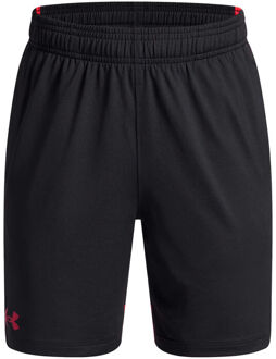 Under Armour Tech Vent Shorts Jongens-Zwart,Rood - M