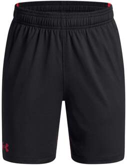 Under Armour Tech Vent Shorts Jongens-Zwart,Rood