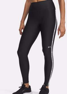 Under Armour Tech Wm Tape Tight Dames-Zwart - S