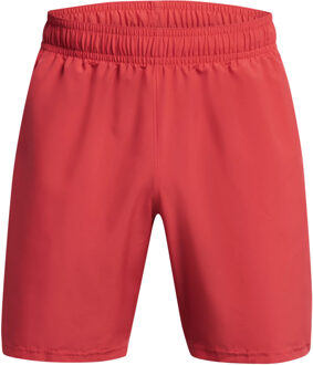 Under Armour Tech Woven Wordmarks Sportshort Heren XL Rood