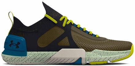 Under Armour TriBase Reign 4 Pro Groen Heren Hardlooptrainers - maat
