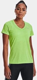 Under Armour Twist Tech Sportshirt Dames S Groen
