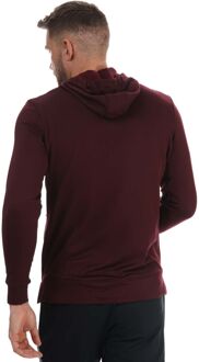 Under Armour UA Armour badstof hoodie voor heren, bordeauxrood Bourgogne