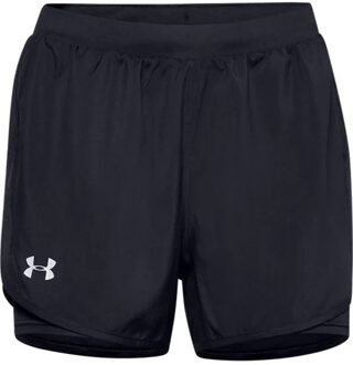 Under Armour Ua fly by 2.0 2-in-1 Zwart - XS