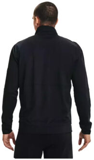Under Armour Ua pique track jacket-blk 1366202-001 - maat S Zwart