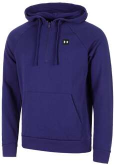 Under Armour UA Rival Fleece 1/2 Zip Sweater Met Capuchon Heren-Donkerblauw - S,M