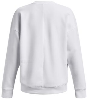 Under Armour UA Summit gebreid oversized sweatshirt voor dames, wit - 14-16J / 164-176cm