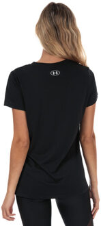 Under Armour UA Tech grafisch T-shirt met V-hals voor dames, zwart