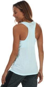 Under Armour UA Tech Twist damestanktop in lichtblauw - maat UK 12-14 (Womens)