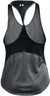Under Armour UA Tech Vent tanktop voor dames, grijs Zwart - UK 4-6 (Womens)