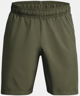 Under Armour Ua woven graphic shorts-grn 1370388-390 Groen - M
