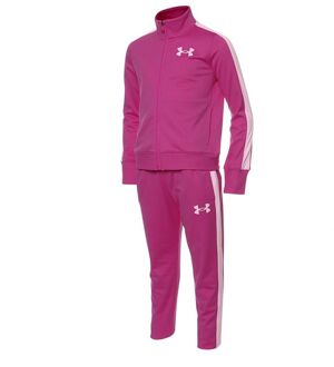 Under Armour Under Armoour Logo Kinderen Roze Trainingspak - S