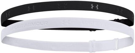 Under Armour Unisex Volwassen Mini Verstelbare Haarband (Zwart) - One Size