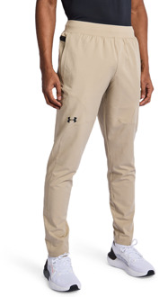 Under Armour Unstoppable Broeken Heren - Bruin - Maat M - Poly Woven Brown