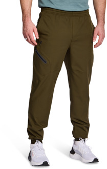 Under Armour Unstoppable Broeken Heren - Groen - Maat XL - Poly Woven Green