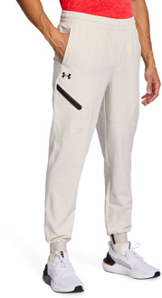 Under Armour Unstoppable Broeken Heren - Wit - Maat XL - Poly Woven White