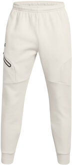 Under Armour Unstoppable Fleece Joggingbroek Heren XL Wit