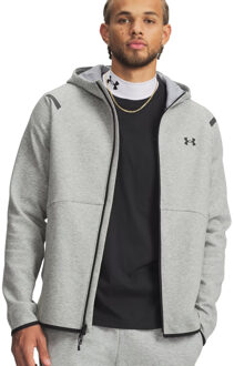 Under Armour Unstoppable Fleece Sportvest Heren M Grijs