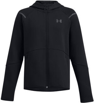 Under Armour Unstoppable Fleece Sportvest Jongens 140 Zwart